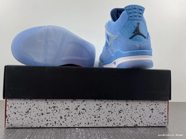 Cheap UNC Jordan Retro 4 HO12MNJDLS247 (PE) 0713